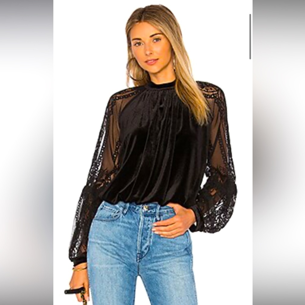 Free People Dream Team Blouse